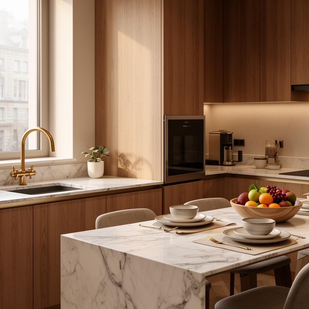 Stilvolles Apartment-Interieur